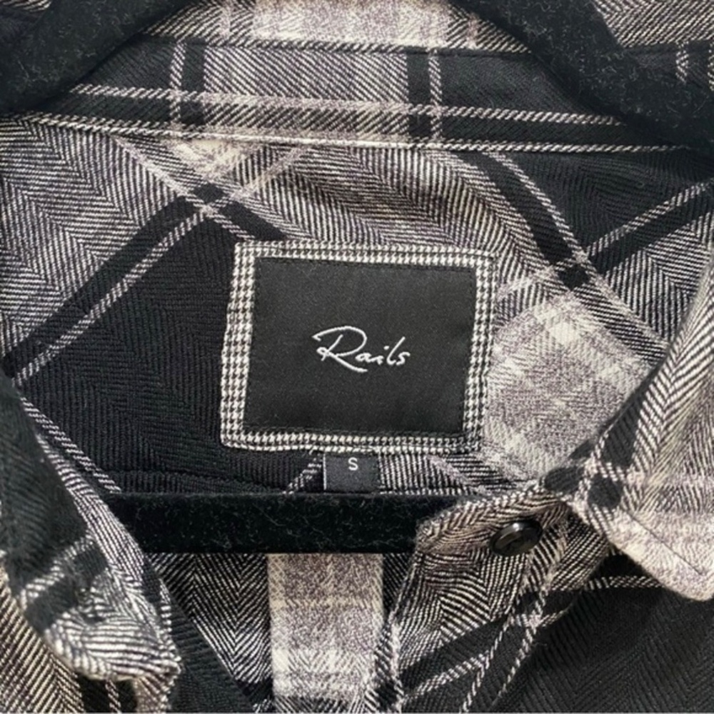RAILS Plaid Fringe Top - Picture 5 of 5
